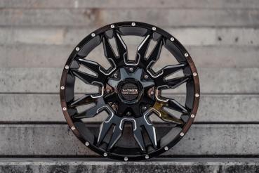 La Chanti Offraod LC-OF 5 10x20 Gloss Black Milled Spockes ET 0 6x135/139,7 110,1