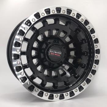 La Chanti Offraod LC-OF 6 12x20 GLOSS BLACK/POLISHED RING ET -25 5x127/139,7 87,1