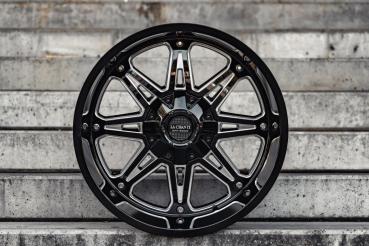 La Chanti Offraod LC-OF 9 12x22 Gloss Black Milled ET -24 6x135/139,7 87,1