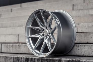 LC-P3 9x20 5x112 ET23 66,6 Machined Silver