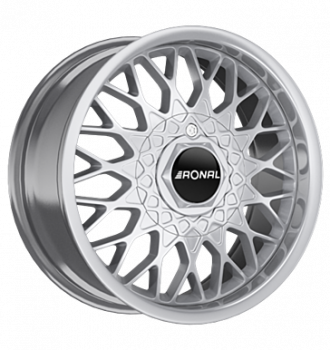 Ronal, LS, 7,5x15 ET25 4x100 57, silber-hornkopiert