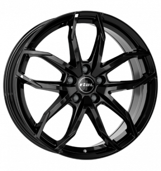 Rial, Lucca, 6,5x16 ET38 5x105 56,6, diamant schwarz