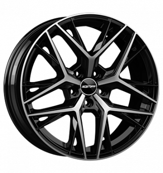 GMP, Lunica, 8,5x20 ET35 5x114,3 64,1, black diamond