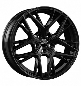 GMP, Lunica, 8,5x20 ET35 5x114,3 64,1, glossy black