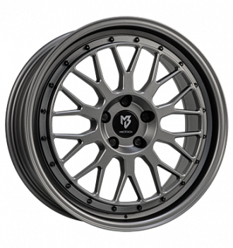 mbDESIGN, LV1, 7x17 ET35 4x98 67,1, grau matt