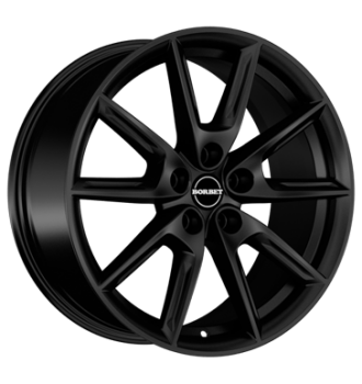 Borbet, LX18, 8x18 ET45 5x108 72,5, black matt