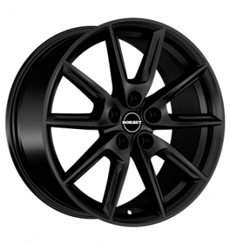 Borbet, LX19, 8x19 ET50 5x114,3 72,5, black matt