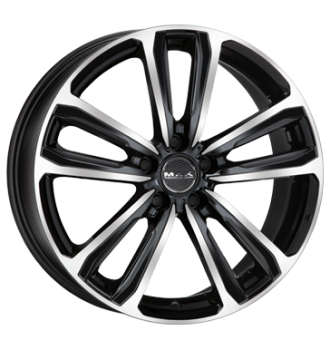 MAK, Magma, 8x18 ET30 5x112 76, black mirror