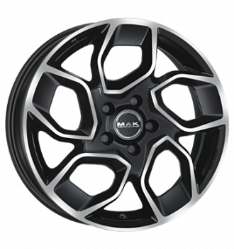 MAK, Express 3, 6,5x16 ET60 5x160 65,1, black mirror