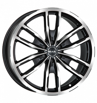 MAK, Peak, 8,5x20 ET55 6x130 84,1, black mirror