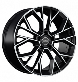 MAK, Stilo, 8x18 ET30 5x112 76, black mirror