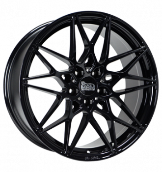 MAM, B2, 8,5x19 ET30 5x112 72,6, schwarz lackiert