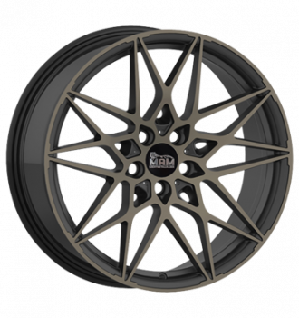 MAM, B2, 8,5x19 ET30 5x112 72,6, matt black bronze