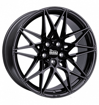 MAM, B2N, 8,5x19 ET30 5x112 72,6, black painted