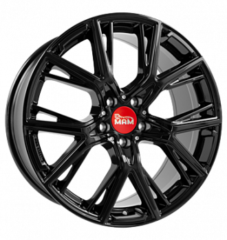 MAM, B4, 8,5x19 ET30 5x112 72,6, black painted
