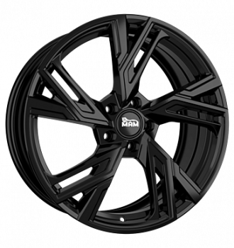 MAM, RS5, 7,5x17 ET30 5x112 66,6, black painted