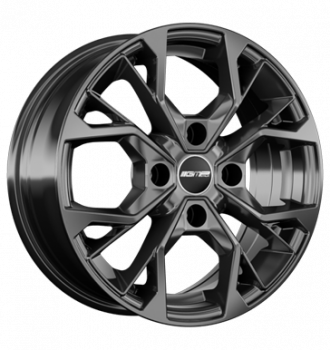GMP, Matisse, 7x17 ET38 4x108 63,4, anthracite glossy