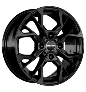 GMP, Matisse, 7x17 ET30 4x108 65,1, glossy black