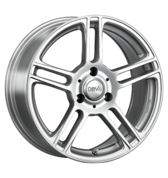 DBV, Mauritius, 6,5x17 ET29 3x112 57,1, silber lackiert