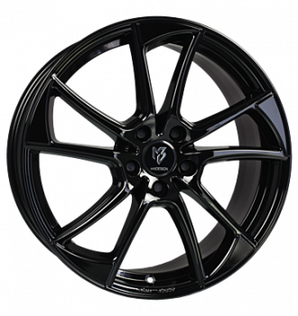 mbDESIGN, MB1, 7,5x19 ET45 5x100 67,1, schwarz glänzend