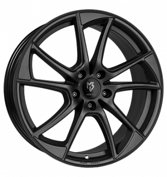mbDESIGN, MB1, 7,5x19 ET45 5x100 67,1, schwarz stumpfmatt