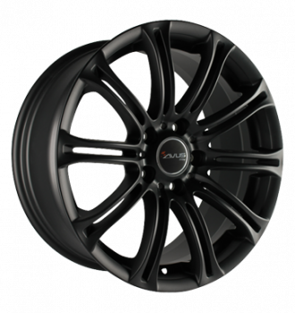 Avus, AC-MB1, 8x17 ET15 5x120 72,6, matt black