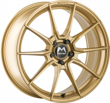 MOTEC MCR2-Ultralight 8,5Jx19 5/112 ET 43 NB 66,5 Matt light gold