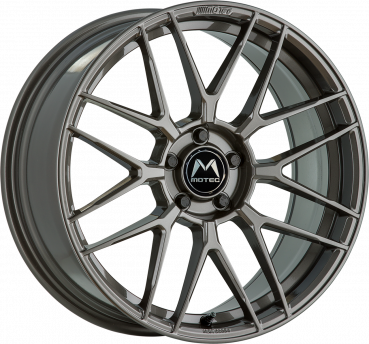 MOTEC MCR3-Hyper Mesh 8Jx18 5/112 ET 45 NB 66,5 Steelgrey D9