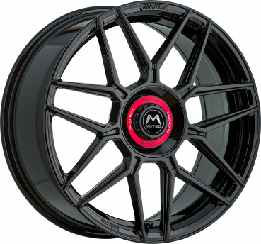 MOTEC MCT14-GT.one 8,5Jx19 5/120 ET 35 NB 72,6 Schwarz lackiert