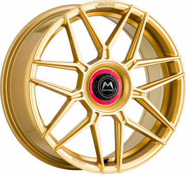 MOTEC MCT14-GT.one 8,5Jx19 5/112 ET 45 NB 66,5 Gold D7 lackiert
