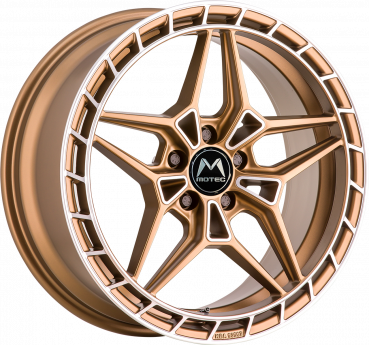 MOTEC MCT16-Futura 8,5Jx19 5/112 ET 45 NB 66,5 Bronze matt poliert