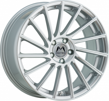 MOTEC MCT9-Tornado 8Jx19 5/112 ET 48 NB 66,5 High Gloss Silber