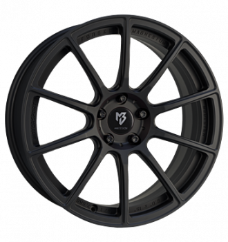 mbDESIGN, MF1, 8x19 ET34 5x115 75, schwarz stumpfmatt gepulvert
