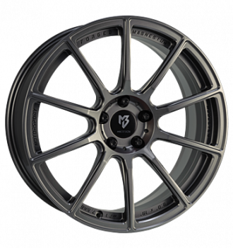 mbDESIGN, MF1, 8x19 ET34 5x115 75, grau matt lackiert