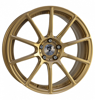 mbDESIGN, MF1, 8x19 ET34 5x115 75, gold matt lackiert