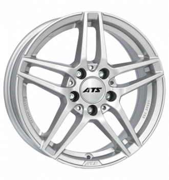 ATS, Mizar, 7,5x16 ET45,5 5x112 66,6, polar-silber