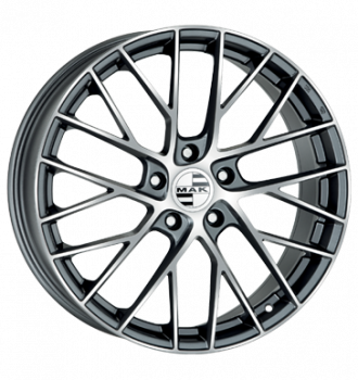 MAK, Monaco-D, 10x19 ET45 5x130 71,6, gun metal - mirror face