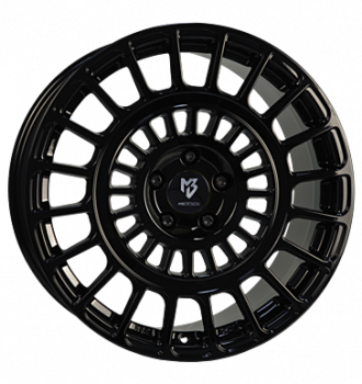 mbDESIGN, MSP, 8,5x19 ET45 5x112 57,06, schwarz glänzend lackiert
