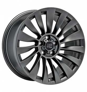 MSW, 37 T, 9,5x20 ET45 5x114,3 64,12, matt dark graphit