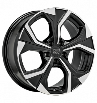 MSW, 43, 7,5x18 ET42 5x112 57,06, gloss black full polished
