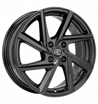 MSW, 80/4, 5x17 ET40 4x100 54,06, gloss black