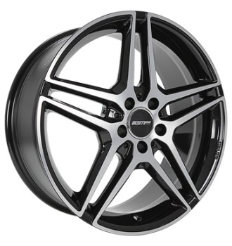 GMP, Mythos, 8,5x19 ET45 5x112 66,6, black diamond