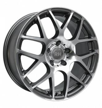 RH, NBU Race, 8x17 ET45 5x114,3 72,6, anthrazit voll poliert