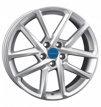 Borbet, N, 6,5x17 ET40 5x114,3 72,5, crystal silver