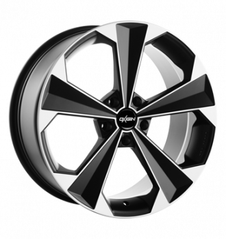 Oxigin, 22 OXRS, 8,5x19 ET43 5x114,3 72,6, black matt polish