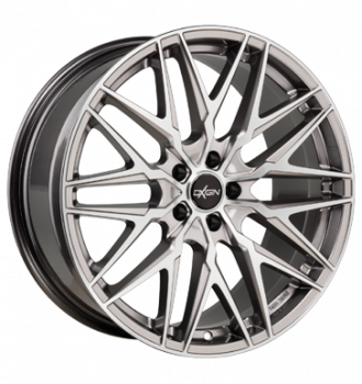 Oxigin, 25 Oxcross, 9x20 ET38 5x114,3 72,6, hyper silver polish