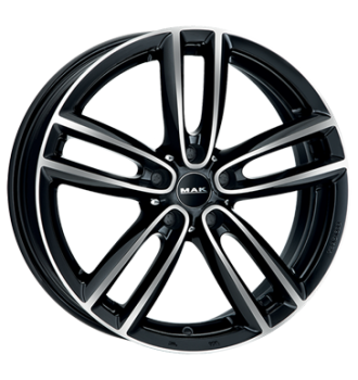 MAK, Oxford, 8x19 ET46 5x112 66,6, black mirror