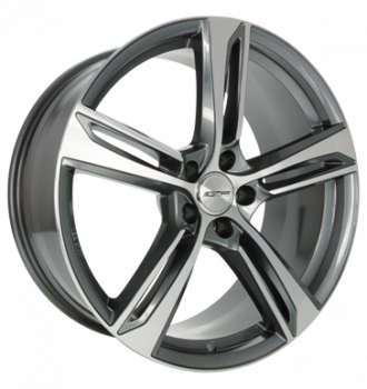GMP, Paky, 7,5x18 ET45 5x112 66,5, anthracite diamond