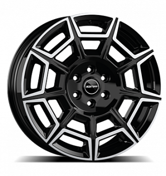 GMP, Pervan, 8,5x19 ET50 5x120 65,1, black diamond