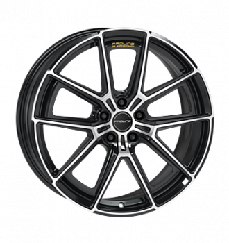 Proline, PF25 forged, 8,5x20 ET38 5x112 57,1, black polished